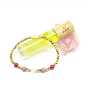 Giftset "Love" Armband & Olie Roller