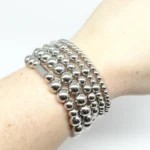 Stainless steel zilver
