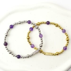 Amethist armband