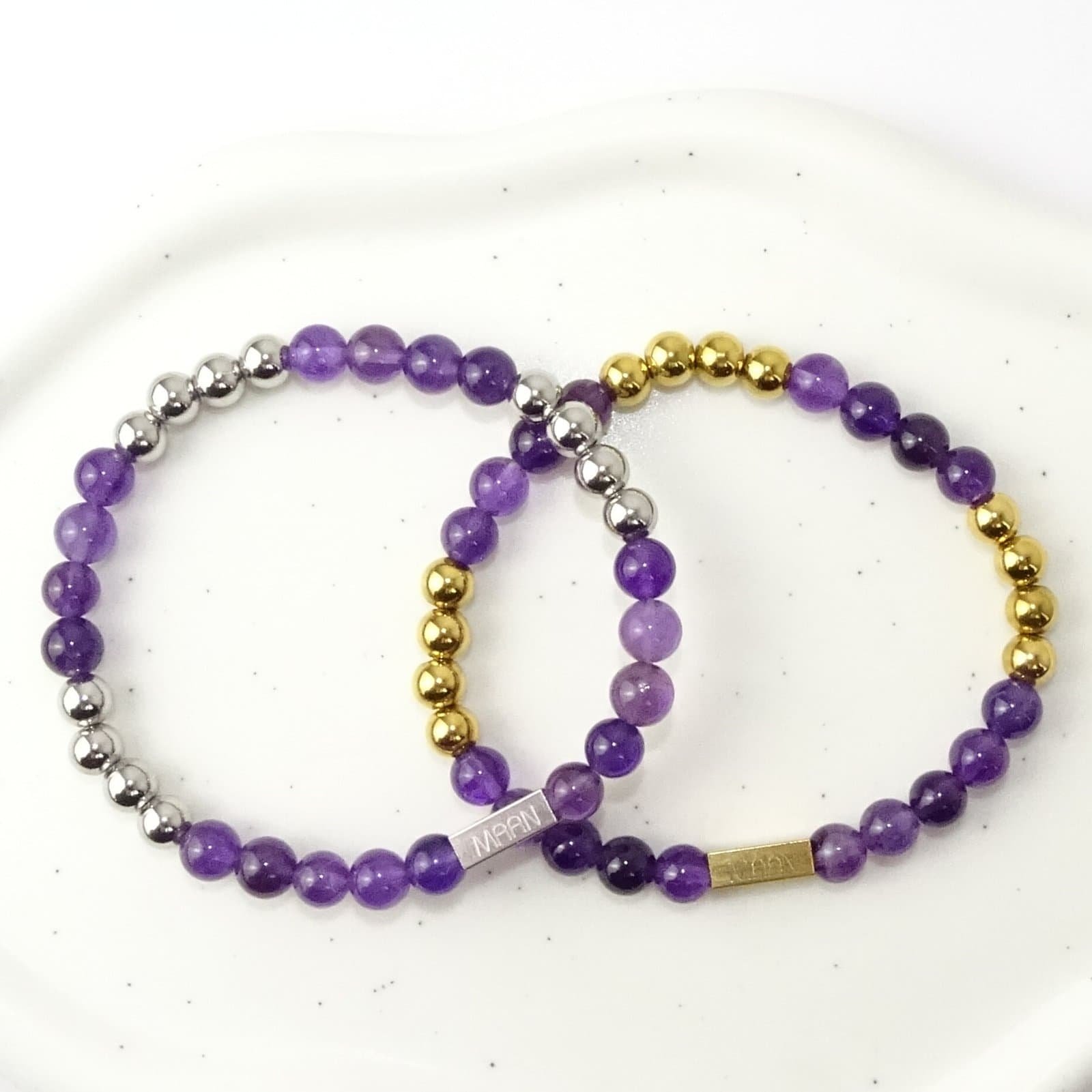Amethist armband