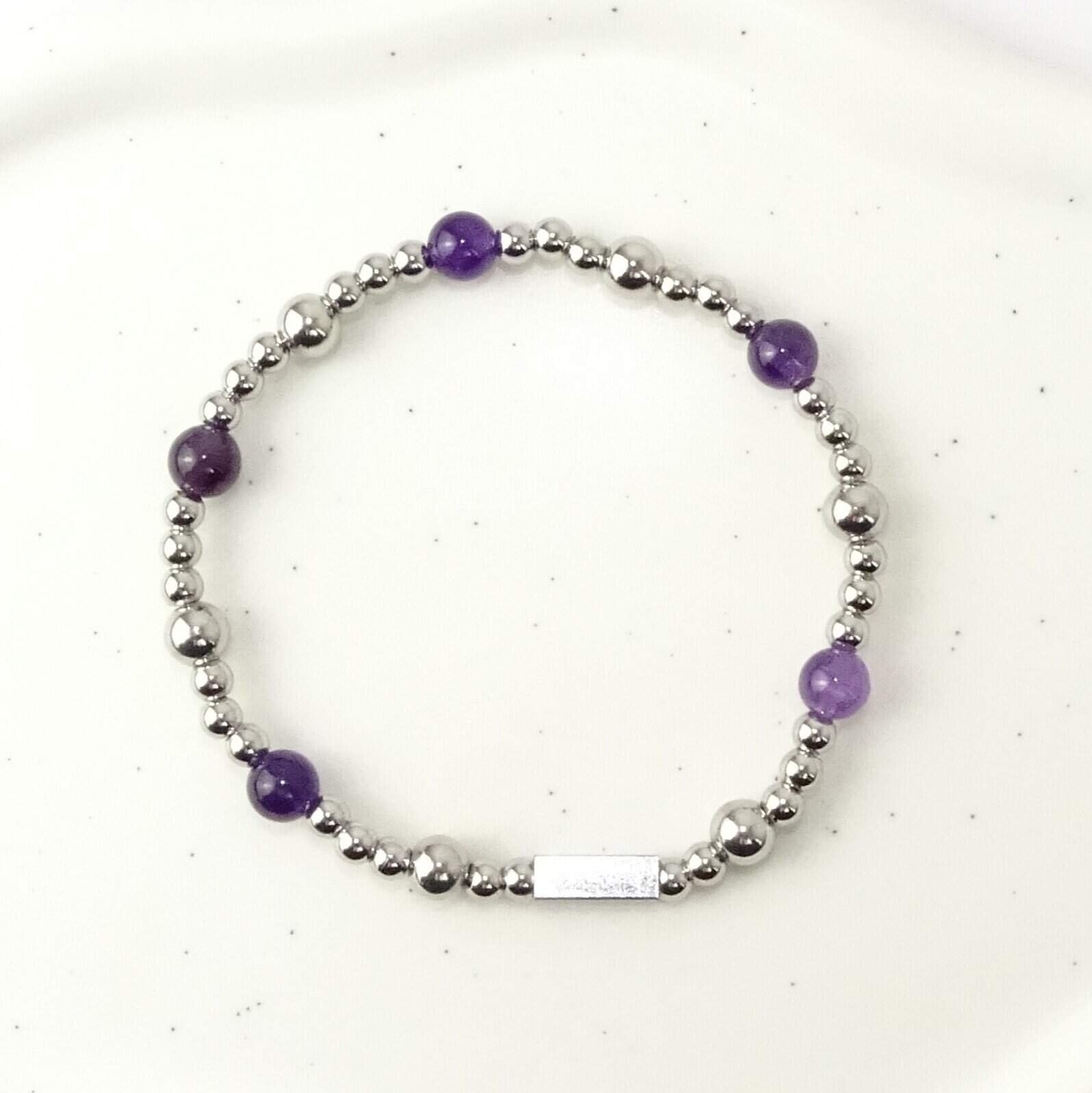 Amethist armband - Afbeelding 3