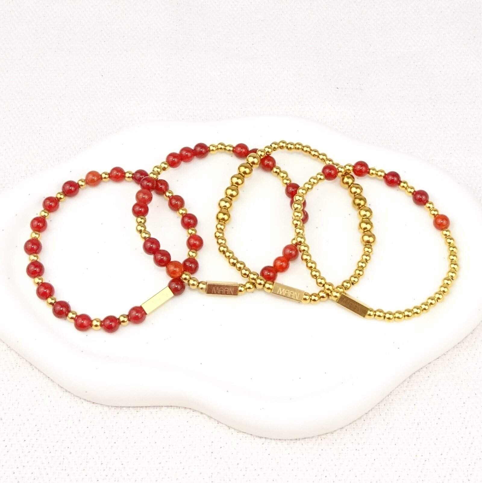 Carneool armband - Afbeelding 4