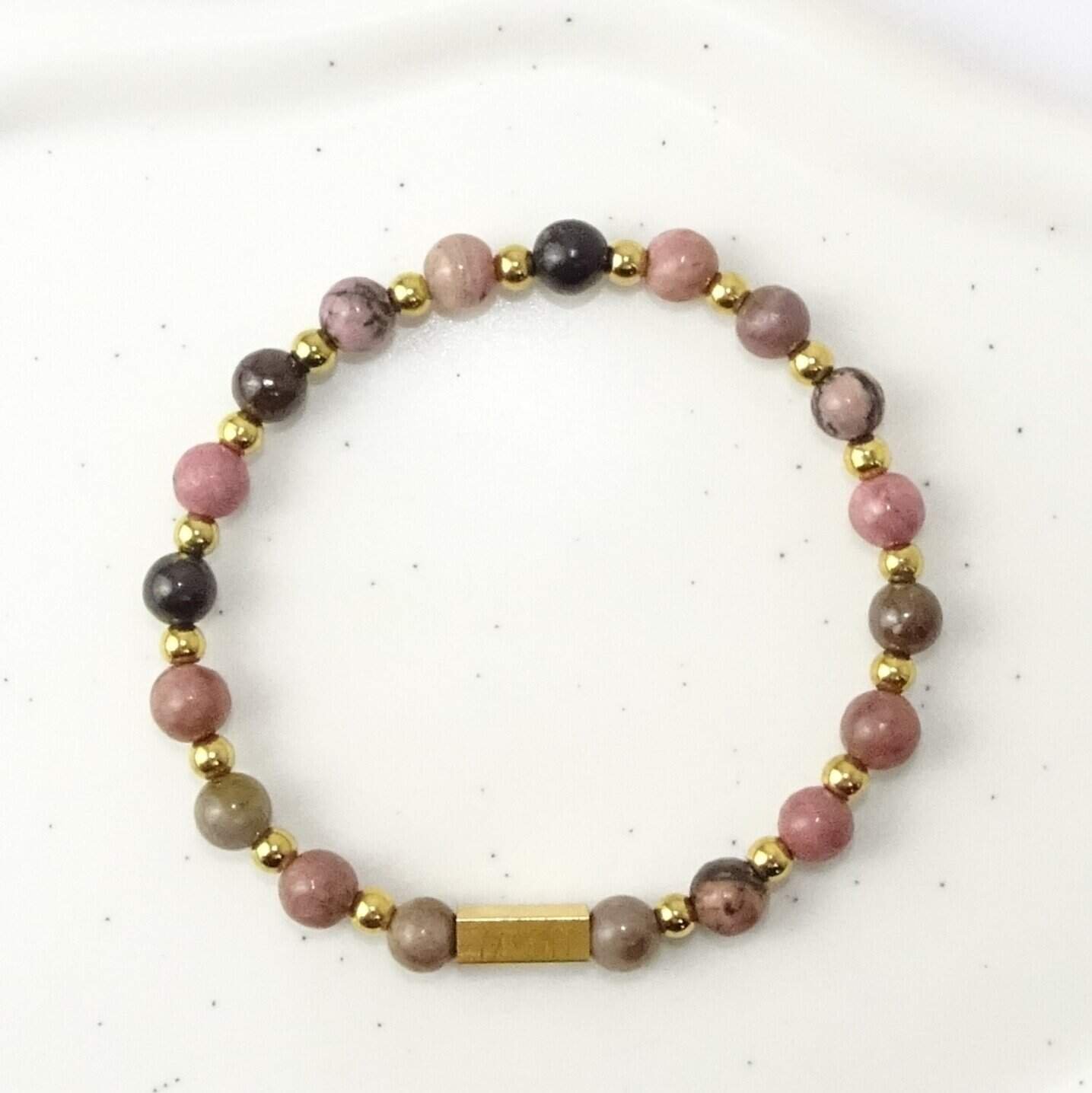 Rhodoniet armband - Afbeelding 2