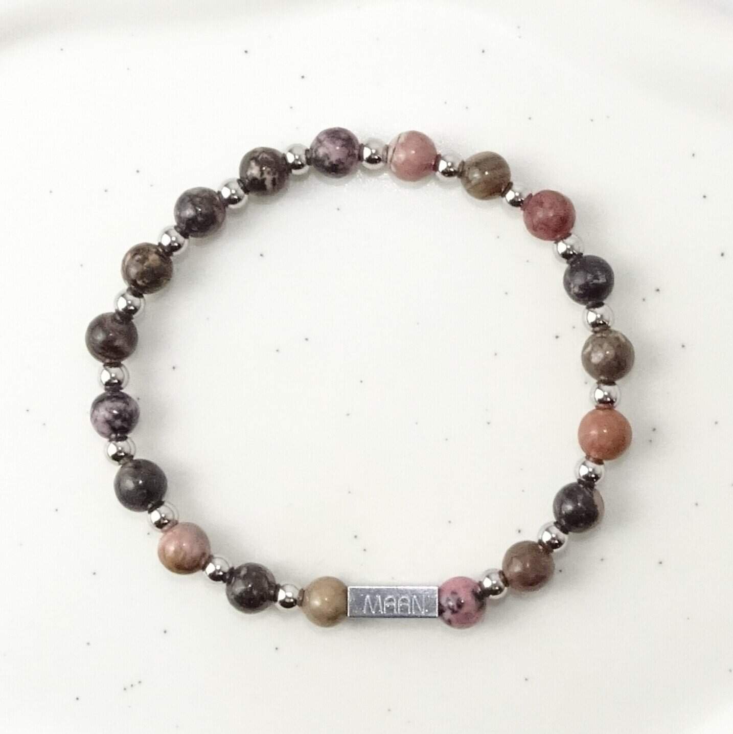 Rhodoniet armband - Afbeelding 3