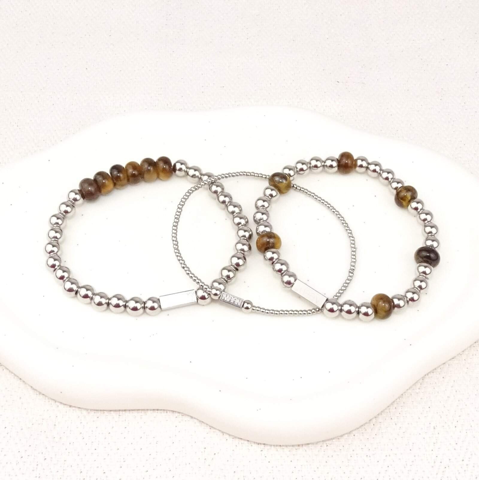 Tijgeroog armband - Afbeelding 4