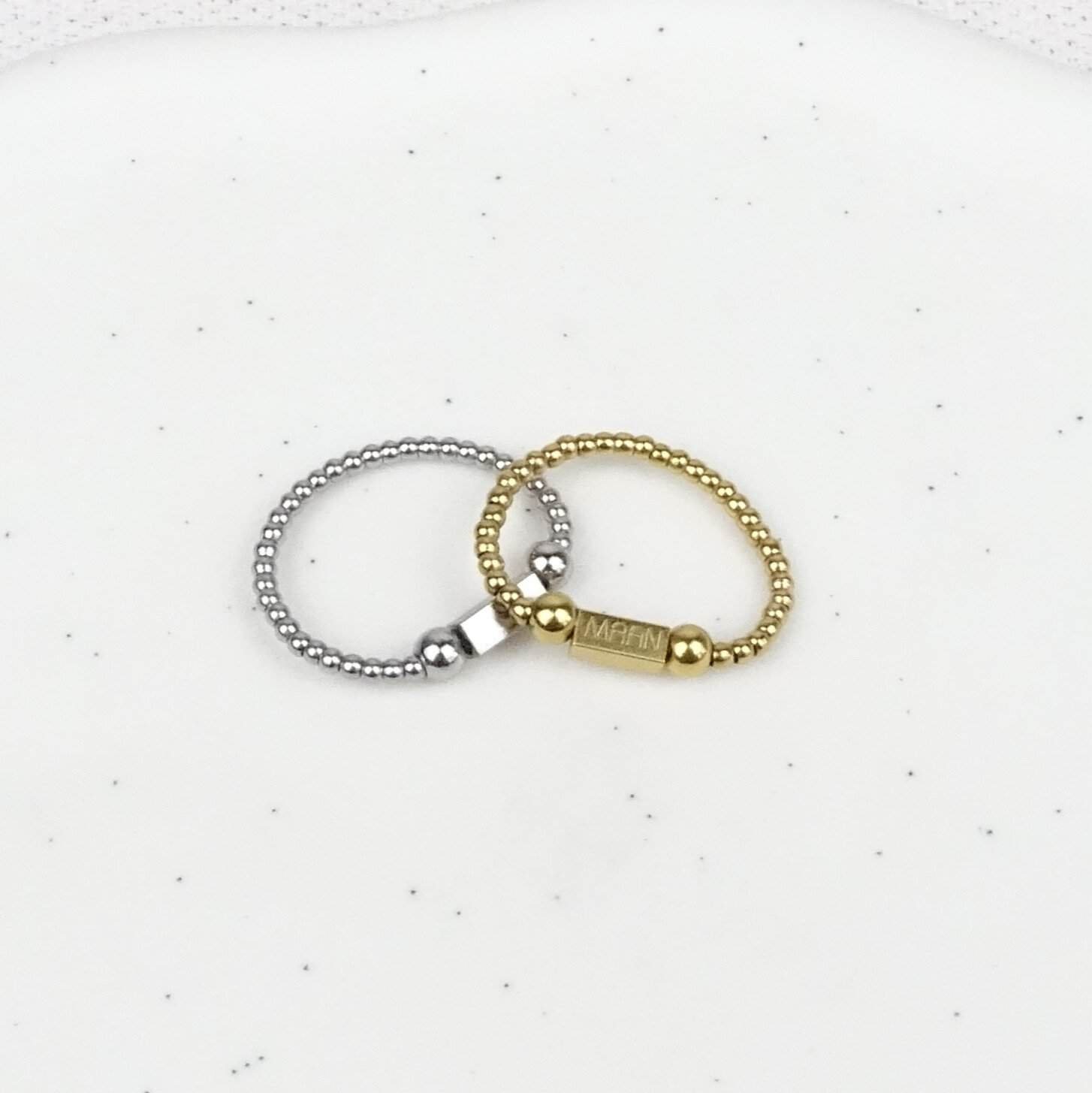 Stainless steel ring Maanjewels