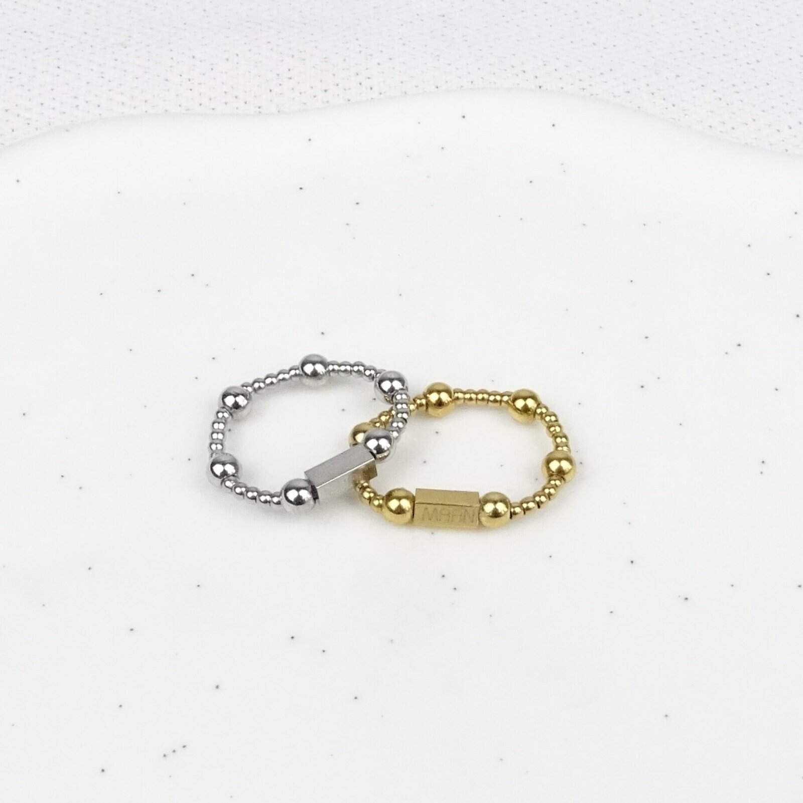 Stainless steel ring Maan jewels