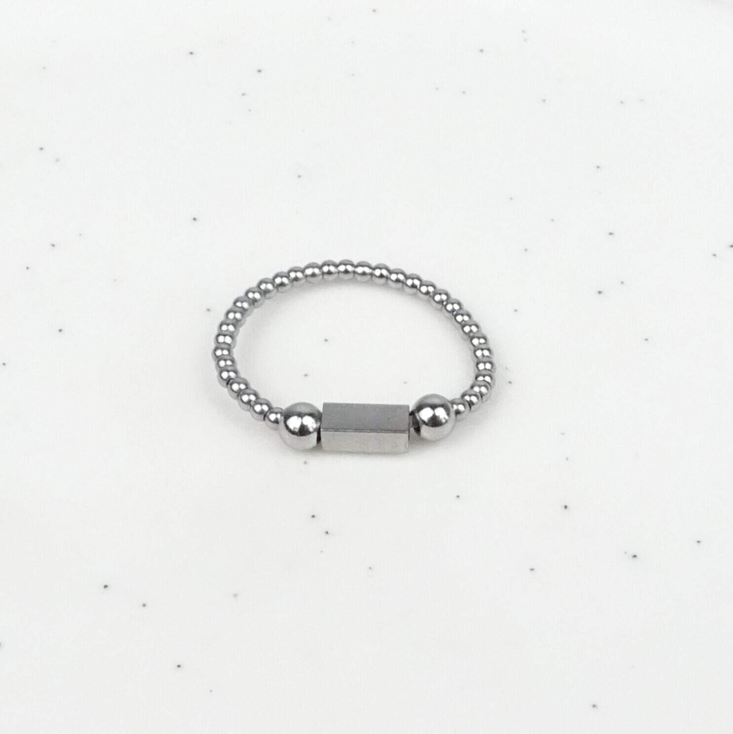 Stainless steel ring Maanjewels