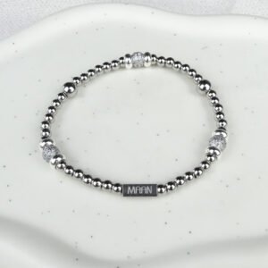 Moon light sparke zilver 4/6mm