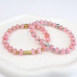 Roze Jade Armband