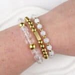 Bergkristal armband is toegevoegd aan jouw Verlanglijst!