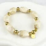 Chunky Beige armband is toegevoegd aan jouw Verlanglijst!