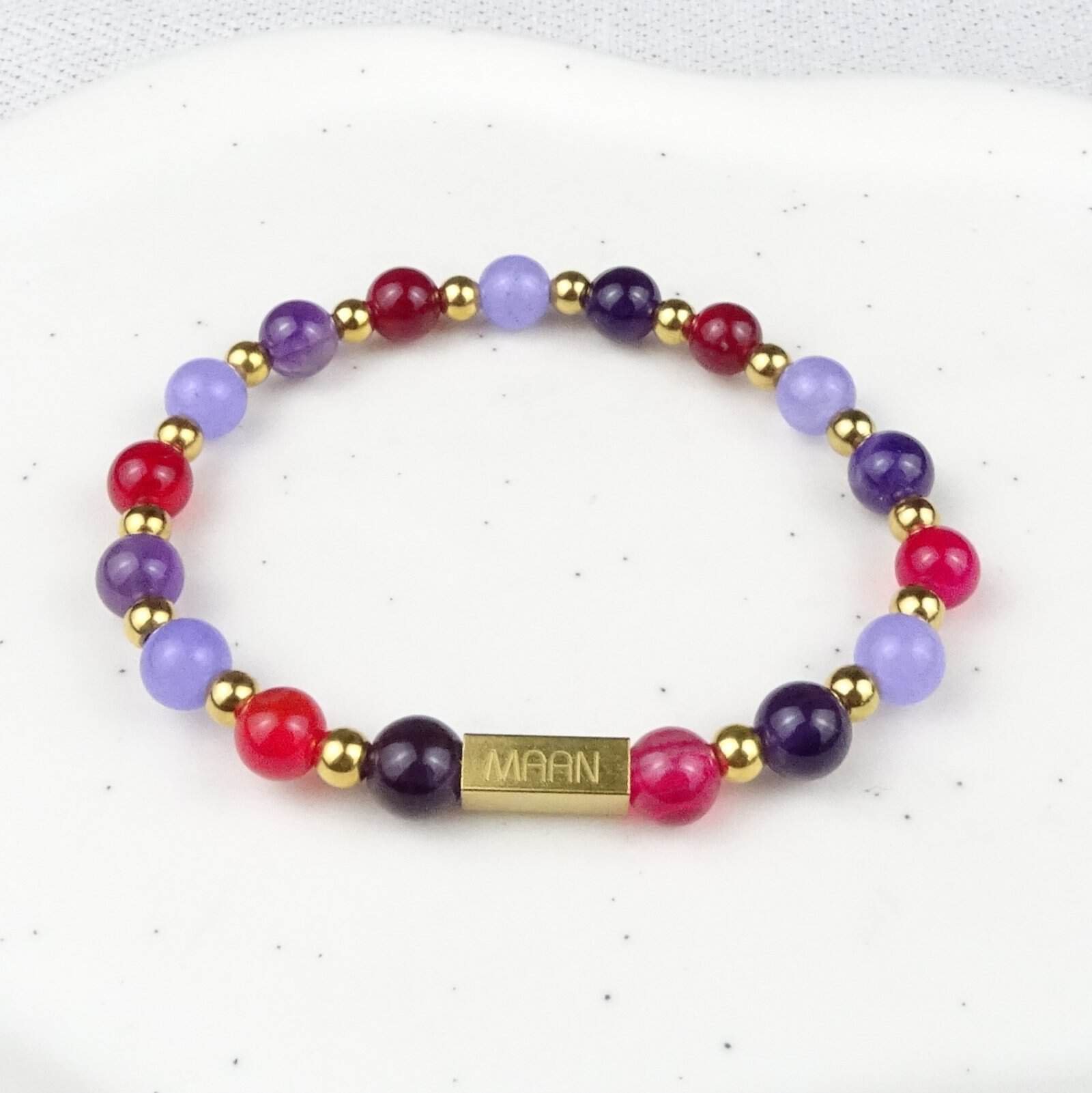 Violet Bloom goud kind