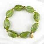 Chunky green armband is toegevoegd aan jouw Verlanglijst!
