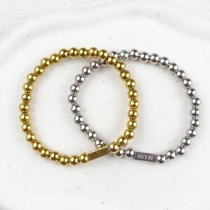 Stainless steel 6mm duo foto