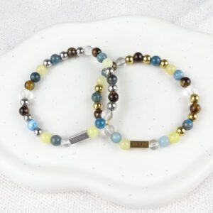 New you, armband duo foto zilver en goud