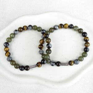 Stone Guard heren armband duo foto